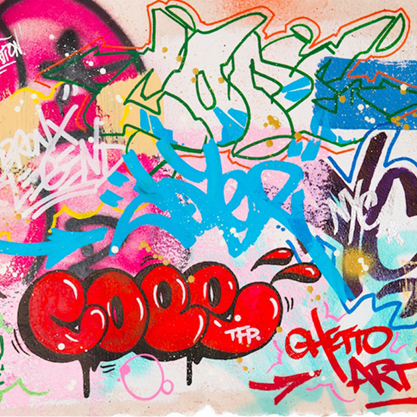 Ateliers a l'ecole - Little Beaux Arts - Mini-expositions - One, Two, Street Art!