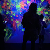 Soleil nocturne, Marko 93, Exposition Les Allumé.e.s 2022 par Little Beaux-Arts et le Musée en Herbe Soleil nocturne, Marko 93, Exposition Les Allumé.e.s 2022 par Little Beaux-Arts et le Musée en Herbe